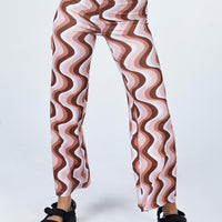 Retro Lights Pants Brown