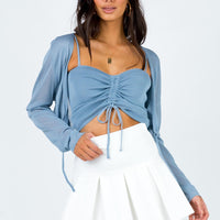 Rescue Me Pleat Mini Skirt White
