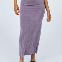 Harriette Maxi Skirt Purple