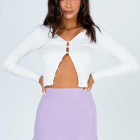 Selby Mini Skirt Lilac