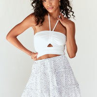 Rasmus Mini Skirt White