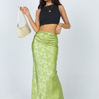 Hailey Midi Skirt Green