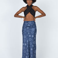 Miller Midi Skirt Blue