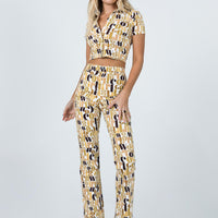 Motel Zoven Trouser Cowgirl Brown