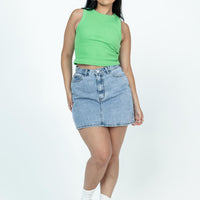 Bedford Mini Skirt Denim