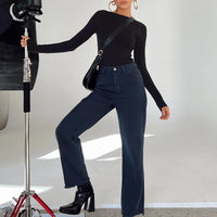 Kalinda Dark Blue Denim Jeans