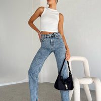 Calabasas Straight Leg Jeans Denim