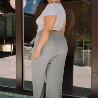 Archer Pants Light Grey Curve