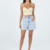 Reyes Denim Shorts Denim