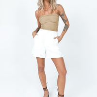 Jonna Shorts White