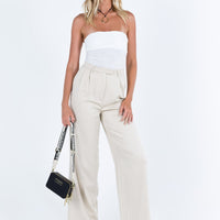 Amalia Pants Beige Tall