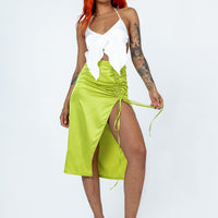 Siesta Midi Skirt Green