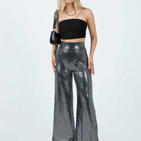 Nemara Pants Black/Silver
