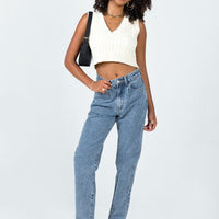 Tulum Straight Leg Denim Jeans