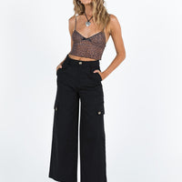 Worley Cargo Pants Black