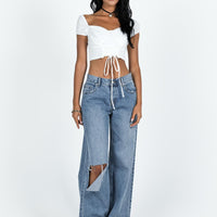 Livvy Jeans Mid Wash Denim