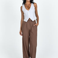 Archer Pants Brown Lower Impact