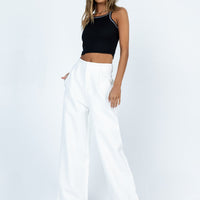 Tahnie Pants White