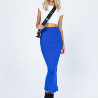 Averill Maxi Skirt Blue