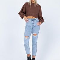 New Jersey Skinny Leg Denim Jeans
