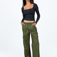 Erave Parachute Pants Khaki