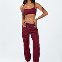 Arabella Set Burgundy