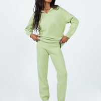 Waite Knit Pants Sage