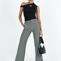 Alizzi Pant Grey Pinstripe
