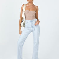 Mostar Bootleg Light Wash Denim Jeans