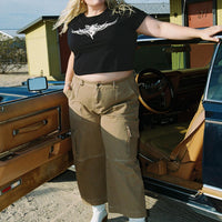 Dust Dancing Cargo Pant Curve Camel