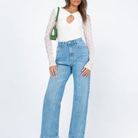 Feilding Wide Leg Denim Jeans