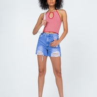 Alvana Denim Shorts