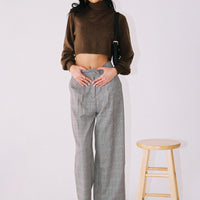 Vail Pants Beige Check