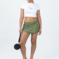 Motel Zephyr Skirt Olive