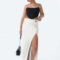 The Lonely Maxi Skirt Cream