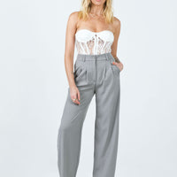 Archer Pants Light Grey