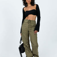 Poplar Cargo Utility Pants Khaki