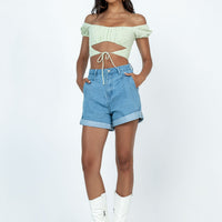 Lennox Denim Shorts Denim