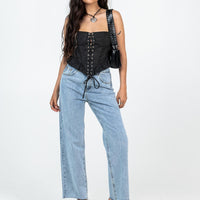 Kalinda Denim Jeans Petite