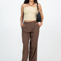 Archer Pants Brown Petite