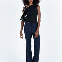 Archette Pant Navy Pinstripe