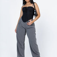 Motel Sakaria Trouser Tailoring Charcoal