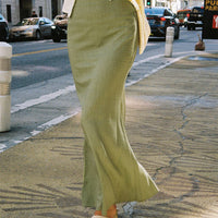 Sophia Maxi Skirt Green
