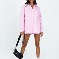 The Chloe Set Pink Stripe Lower Impact