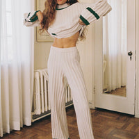 Montenegro Knit Pants Beige