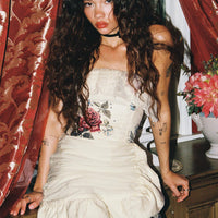 Loads Of Love Low Rise Mini Skirt Champagne