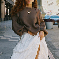 Garden Party Maxi Skirt White