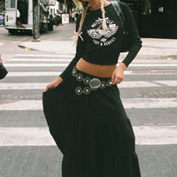 Hale Midi Skirt Black