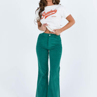 Nadia Pants Green Petite