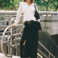 Batkins Maxi Skirt Black